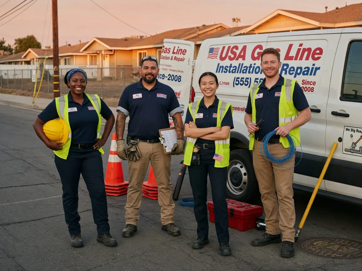 Gas Line Installation company in Ekwok, AK